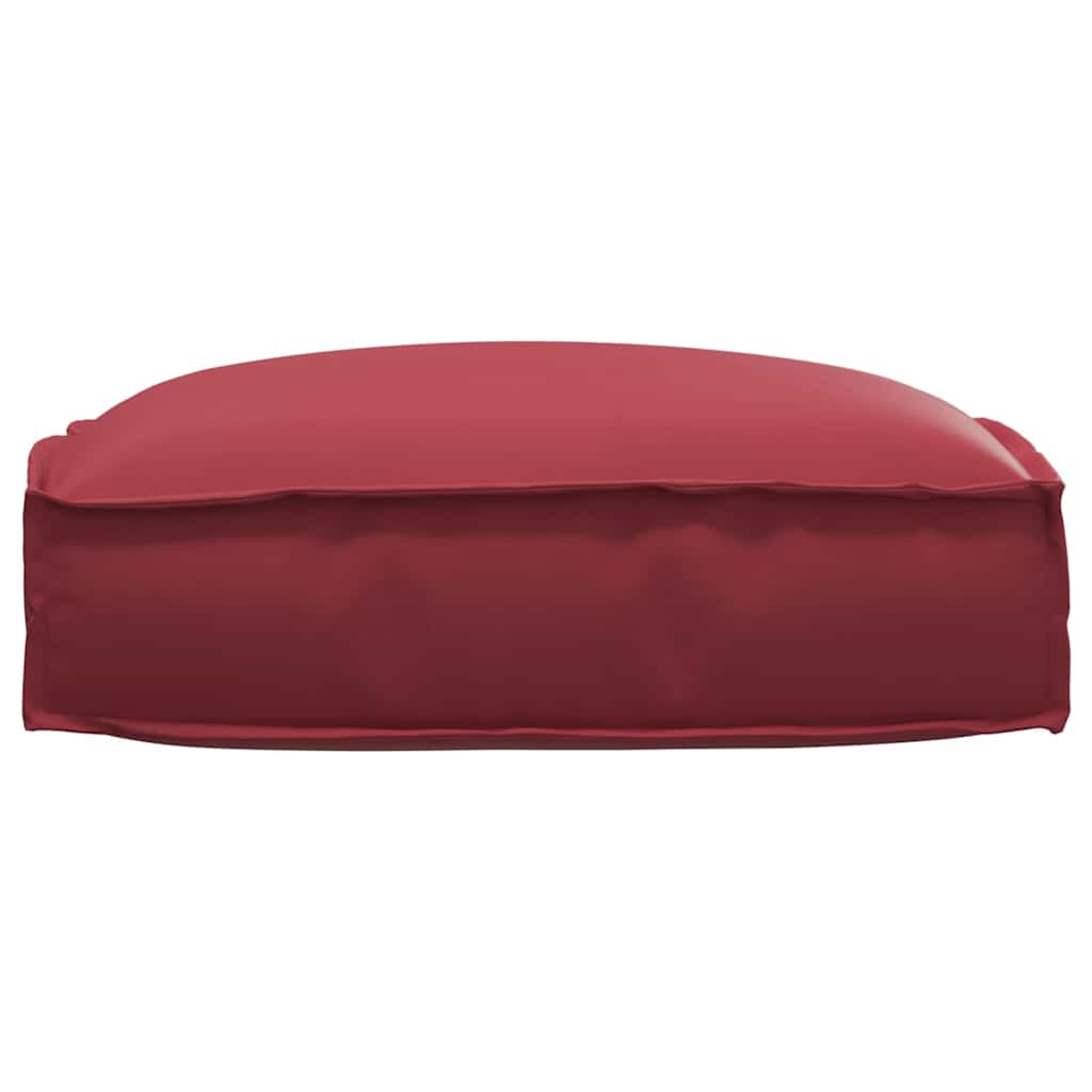 Pallet Cushion for suitable for Seat Wine Red 50 x 50 x 12 cm